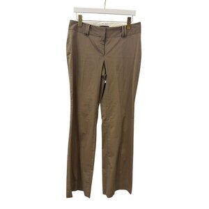 Banana Republic Womens Contoured Fit Khaki Stretch Dress Pants Size 8